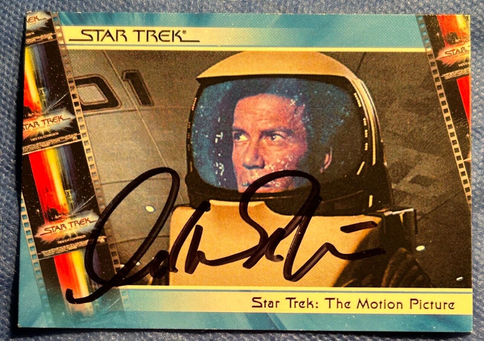 William Shatner Captain Kirk Signed 2007 Star Trek Paramount Pictures Card
