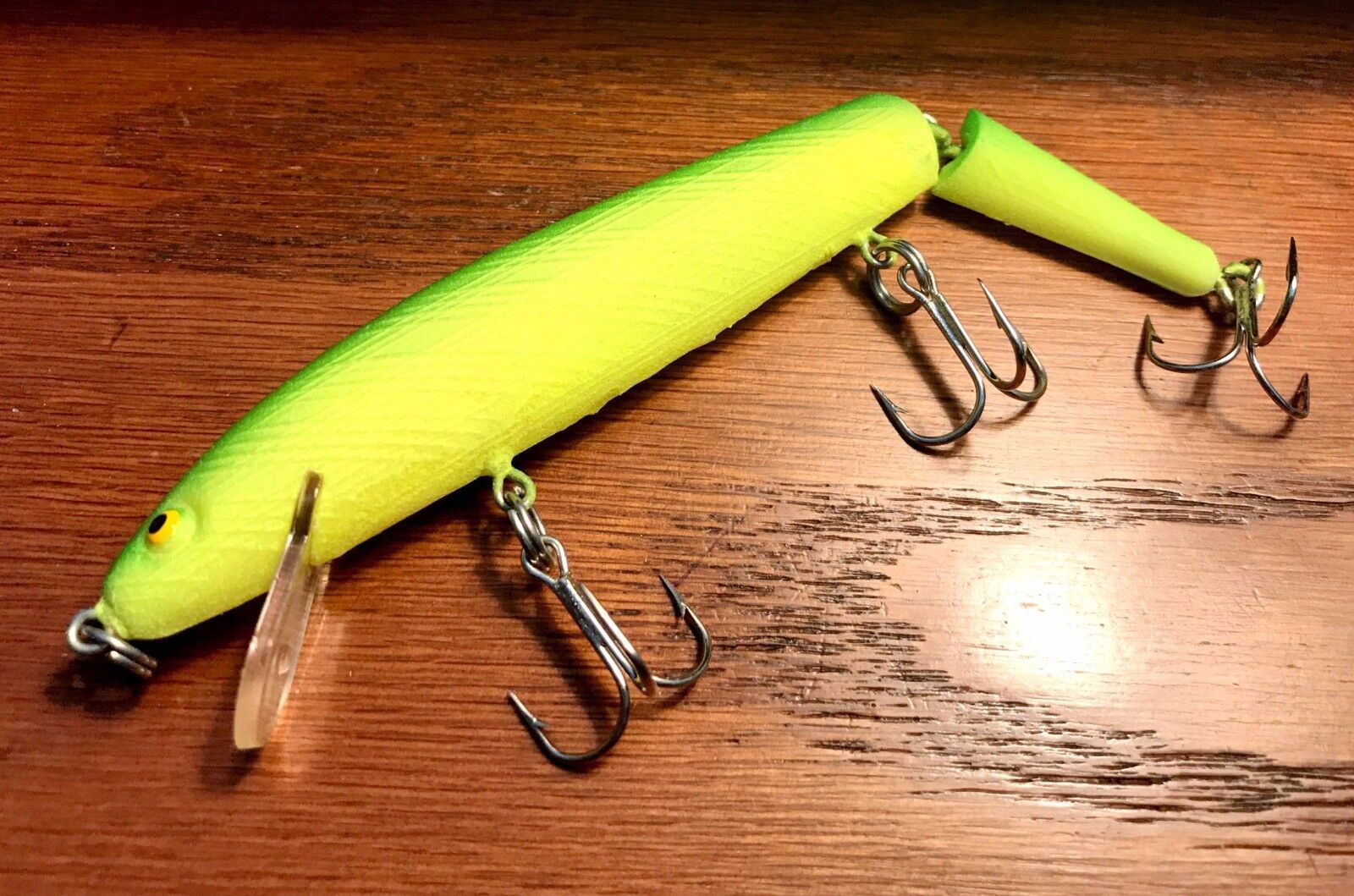 Vintage Bill Norman 4.5-inch Jointed Fishing Lure - Choice of Color (One Lure)
