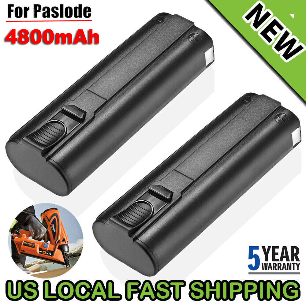 2x for PASLODE 404717 Battery 6V 4.8Ah Ni-MH 900400 900420 900600 Cordless Tools
