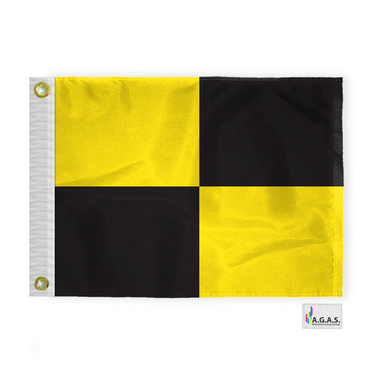 Nautical Signal Flag - Lima Code L - Maritime Communication Symbol - Naval Flag