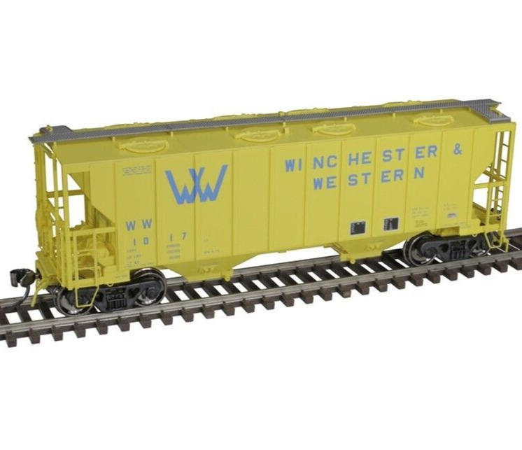 Atlas HO Scale ~ New ~ Winchester & Western ~ Portec 3000 Covered Hopper #1034