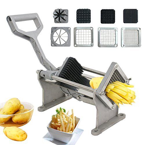 XtremepowerUS Commercial Potato French Fries Apple Fruit Vegetable Cutter