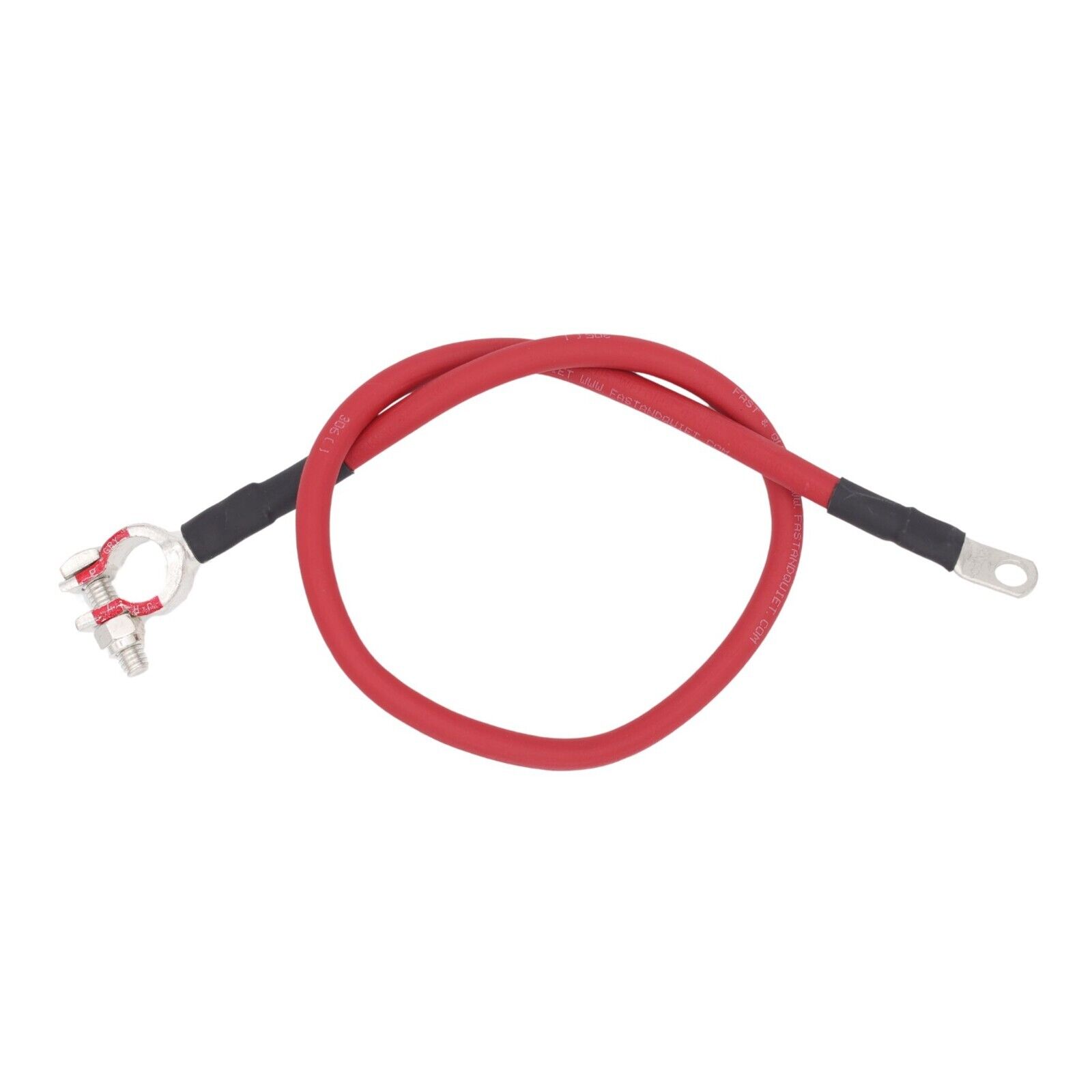 4 AWG Gauge Custom Battery Cable Red Positive Terminal Car Power Wire Inverter