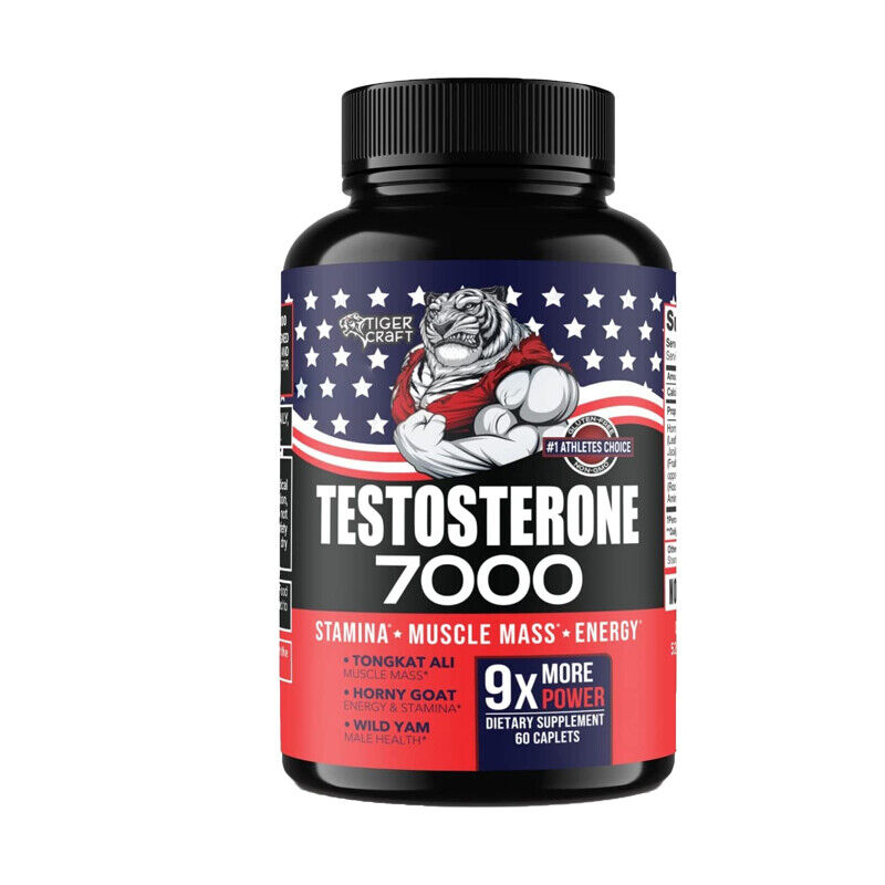 Men\'s Health Capsules-Total Testosterone Booster for Men, Build Energy Muscle
