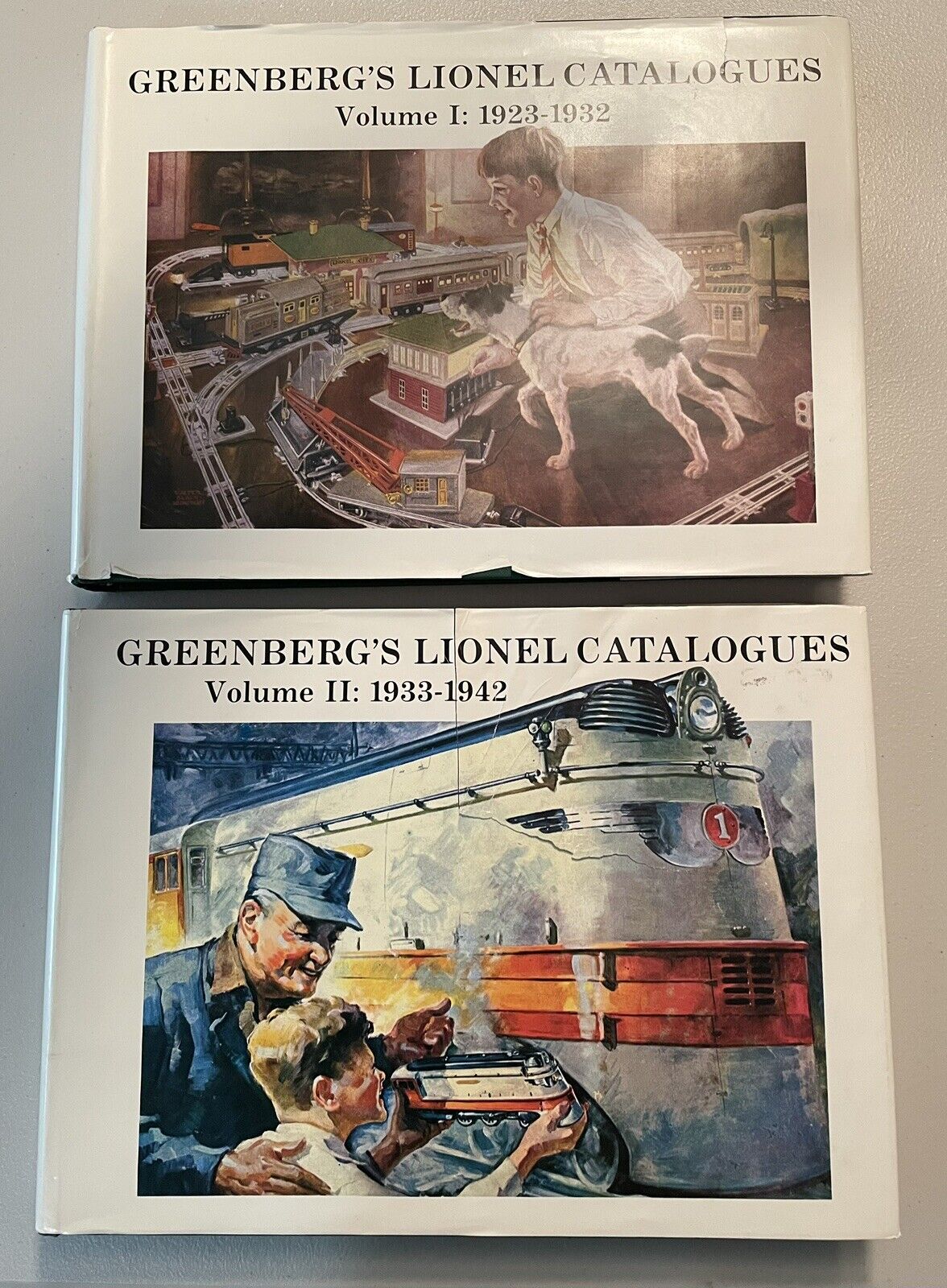Greenberg’s Lionel Catalogues Volumes 1 And 2 First Editions