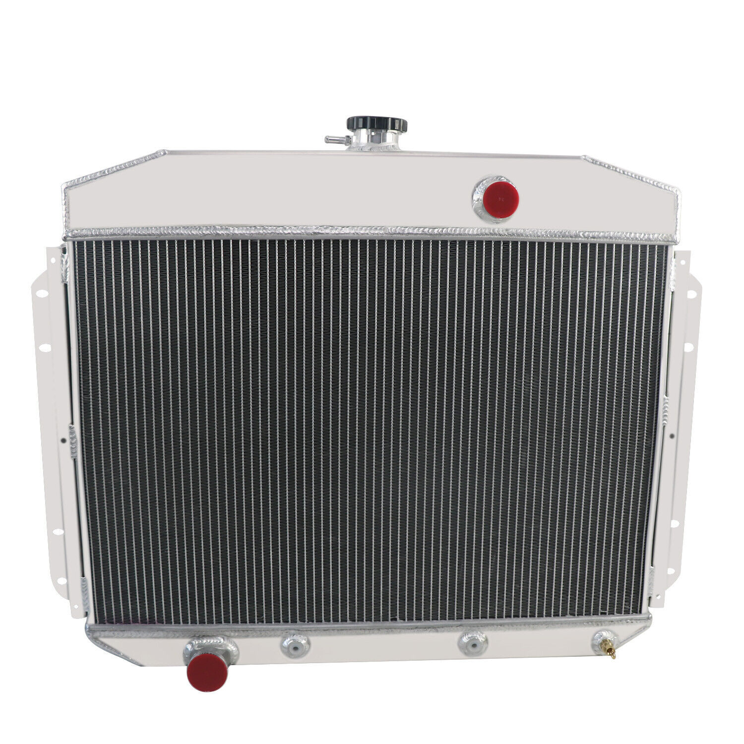 fit 1961-1964,1962 Ford F-100 F-250 F-350 V8 Engine Only 4Row Aluminum Radiator