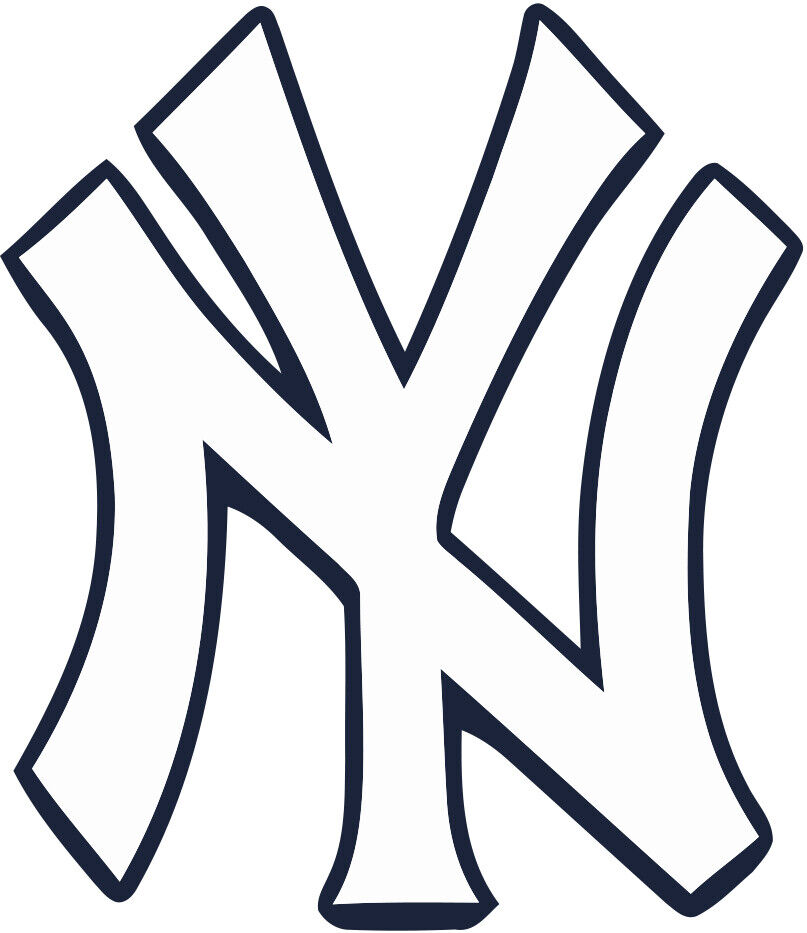 New York Yankees Baseball HTV Heat Transfer Vinyl Iron On (NOT A PATCH)