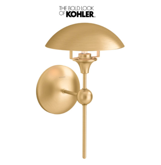 Kohler Lighting 27944-SC01-2GL Vorleigh 15\