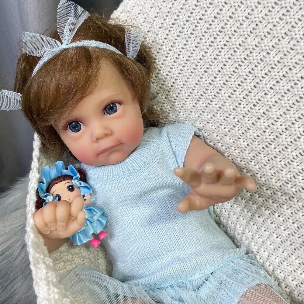 60CM Reborn Baby Dolls Toddler Maggi Real Handmade Reborn Dolls Collectible Art