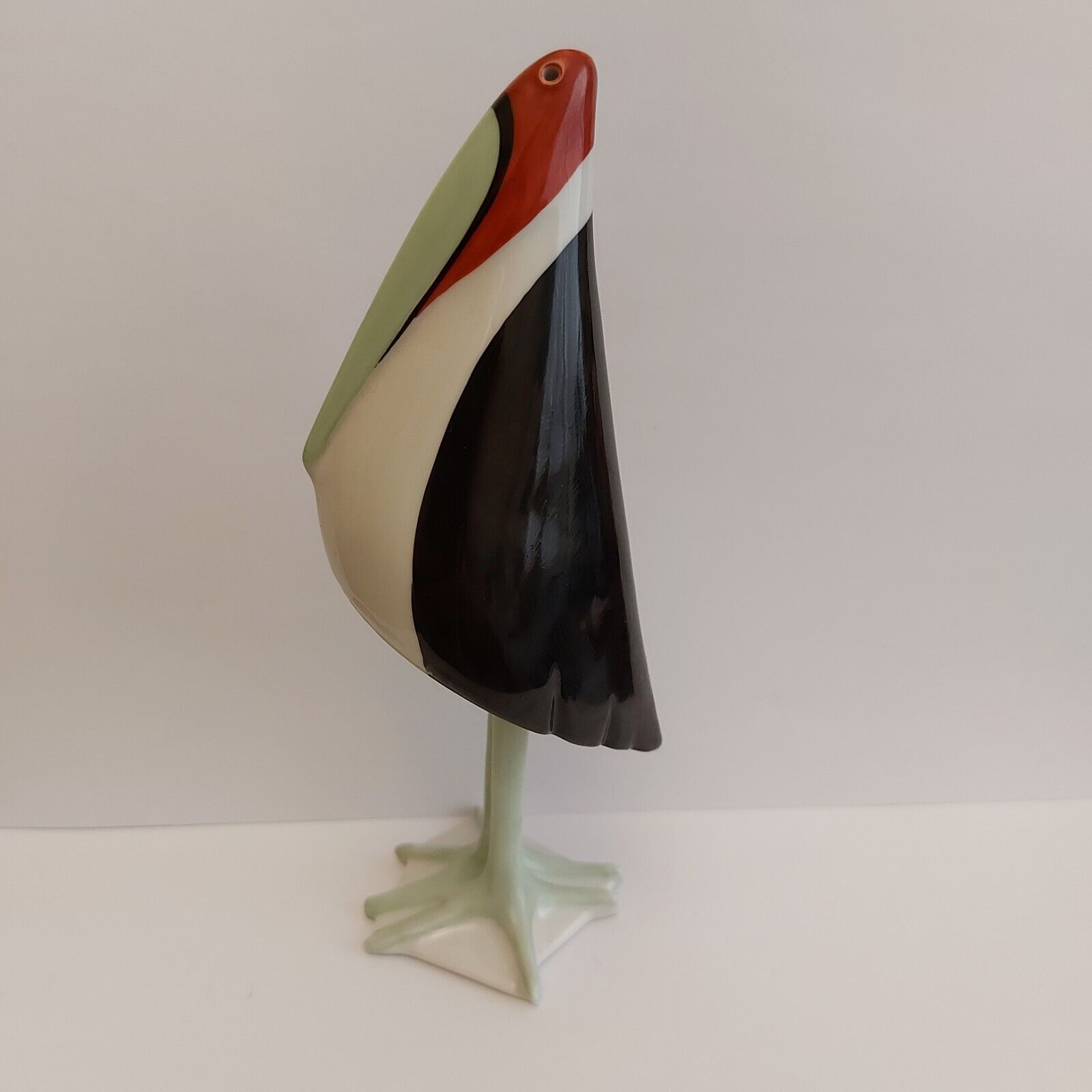Vintage 1959/60s Rare Original Cmielow Marabut Poland Porcelain Stork Figurine