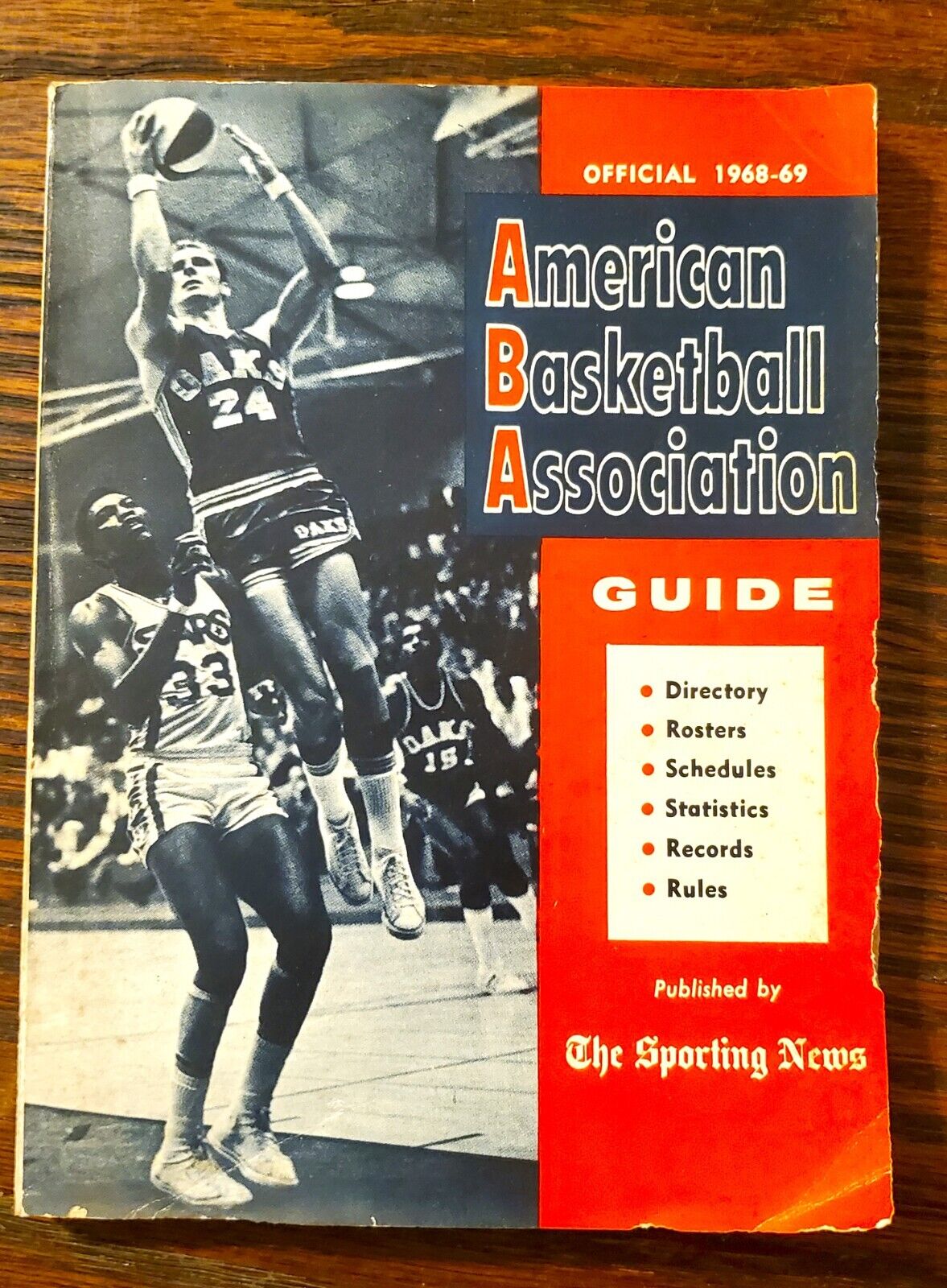 Official 1968-69 American Basketball Association Guide