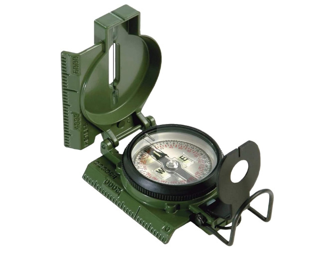 Cammenga US Military Compass Model 3h Tritium Lensatic With Pouch Case