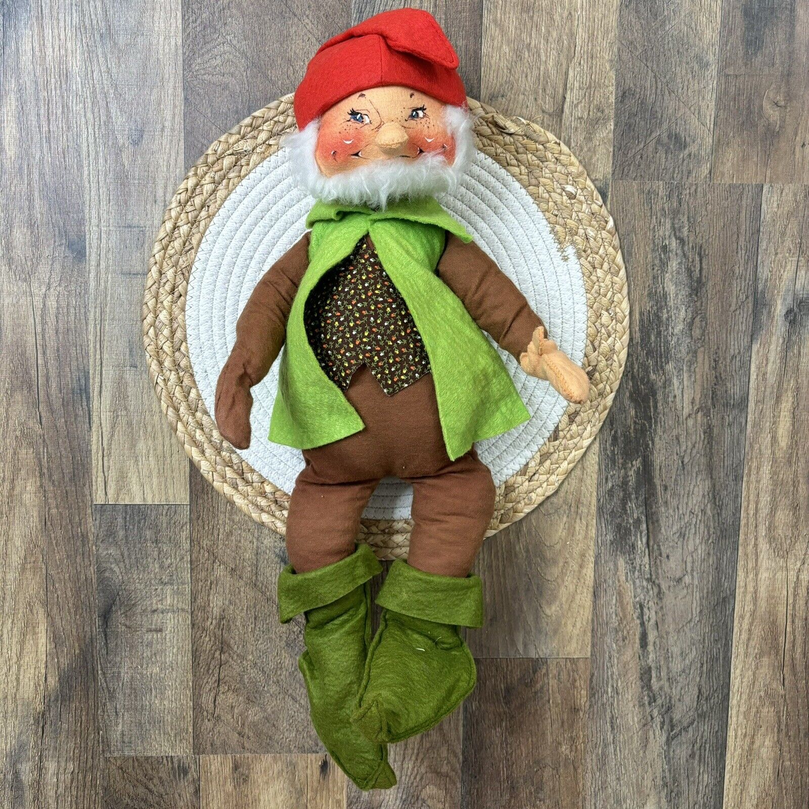 Vintage 1979 Annalee Mobilitee Christmas Elf Gnome 20\