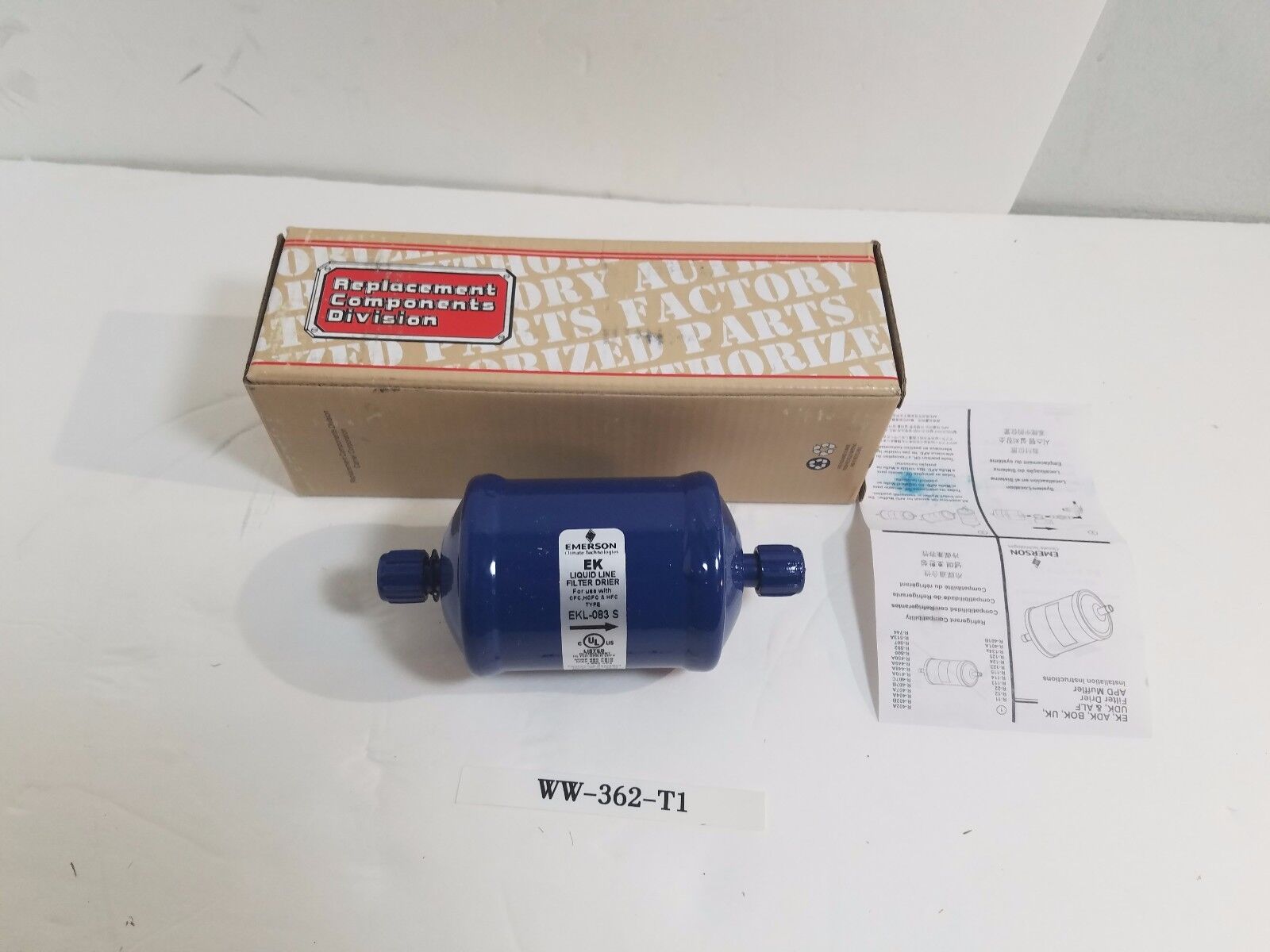 Factory Authorized Parts Liquid Line Filter-Drier P/N KH45LD065