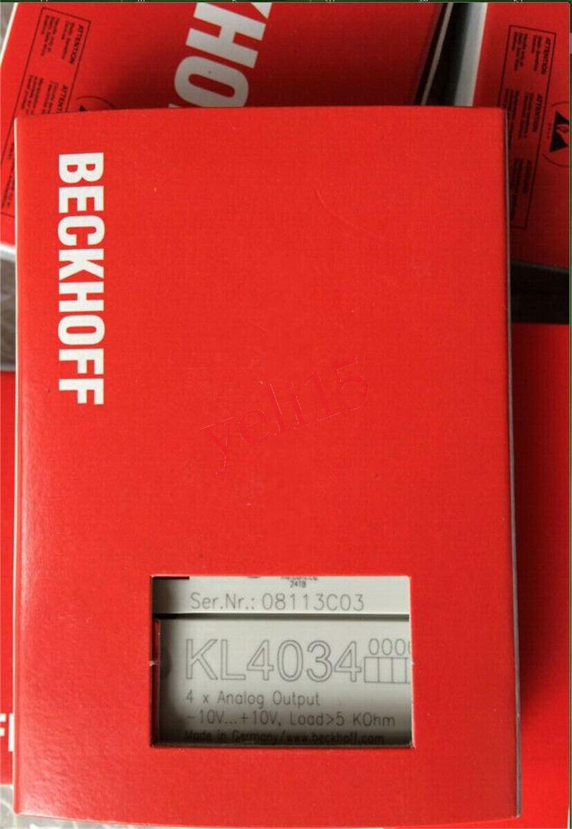 1PC NEW For Beckhoff KL4034 PLC Module