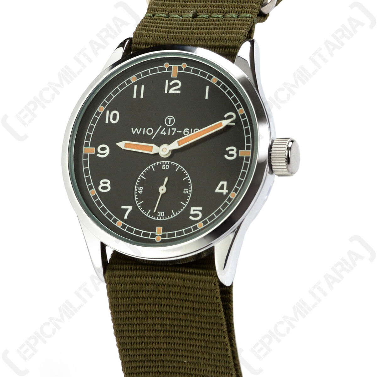 Ailager® Dirty Dozen British Military WW2 Service Watch - Luminous Hands - Repro