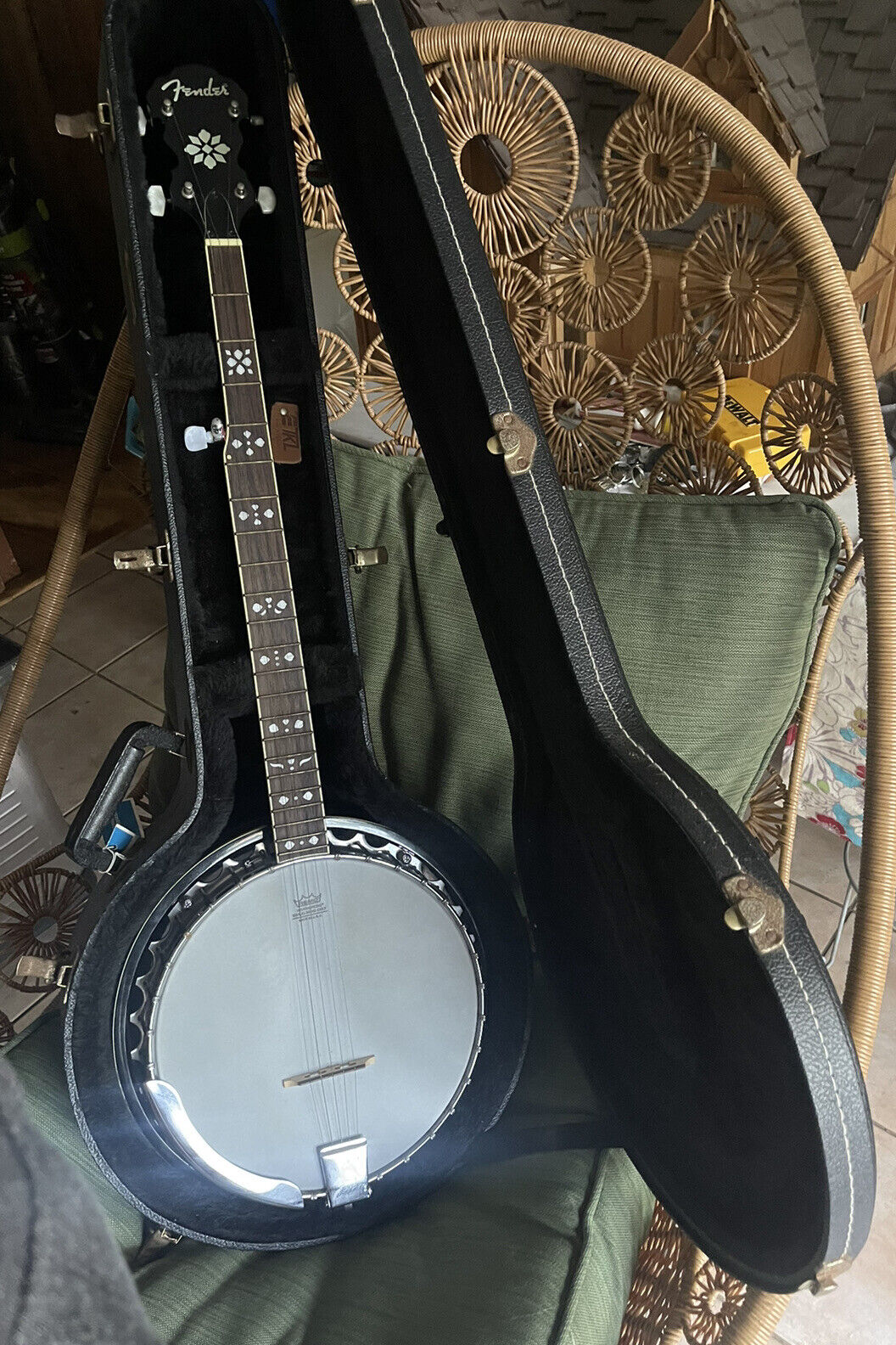 Fender 5 string banjo FB 54 in Excellent condition, comes with a TKL hard case