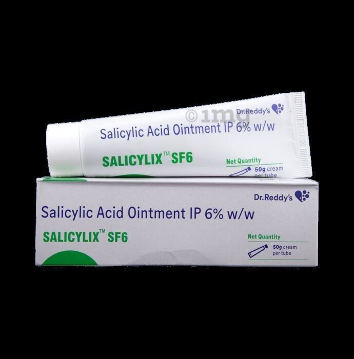 SALICYLIC ACID OINTMENT 6% W/W 50g (SALICYLIX SF6)