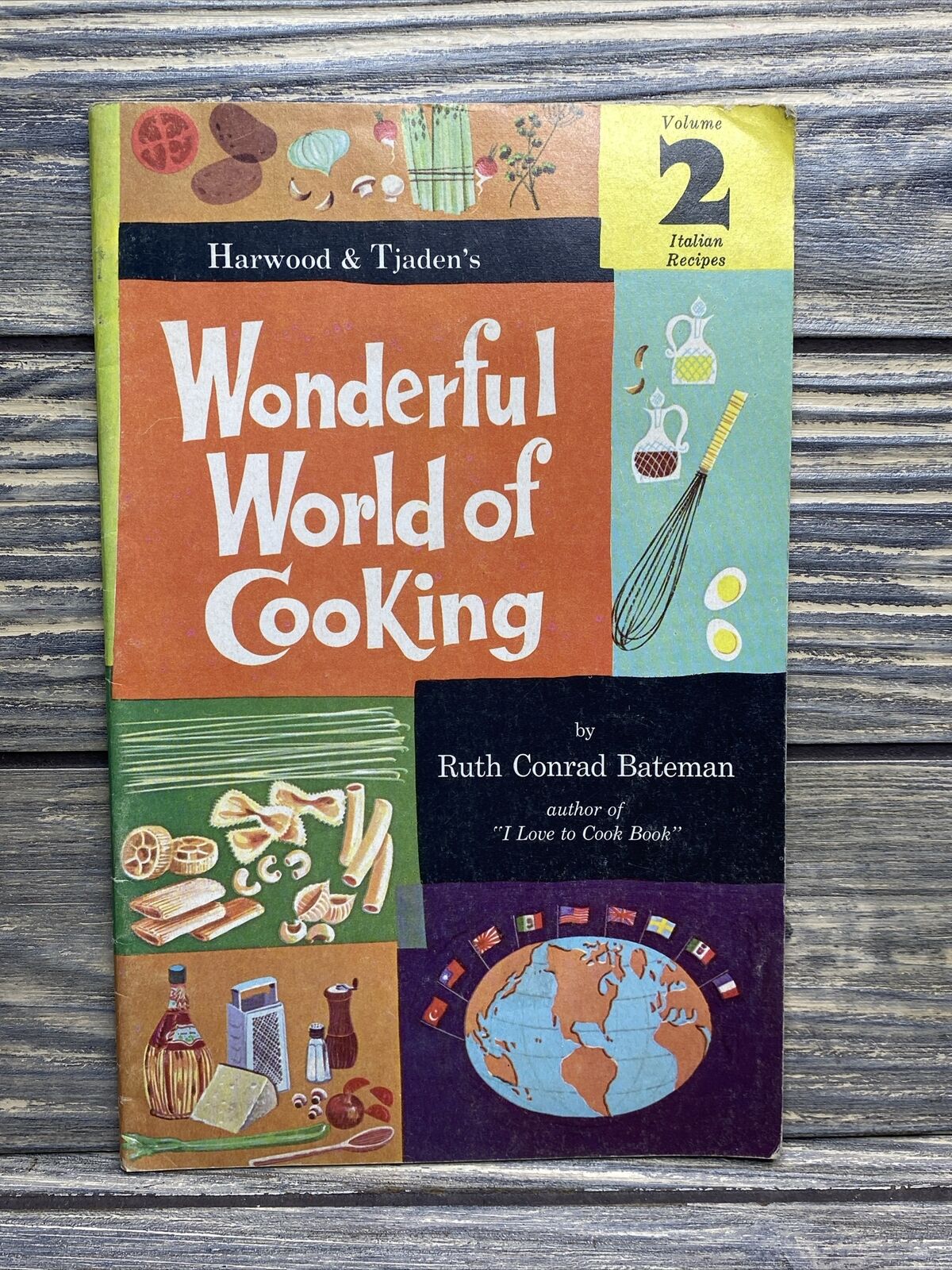 Vintage Catalog Cookbook Wonderful World of Cooking Vol 2  Ruth Bateman 