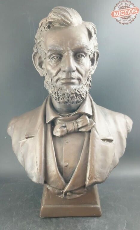 Abraham Lincoln Bust Bronze Color 13\