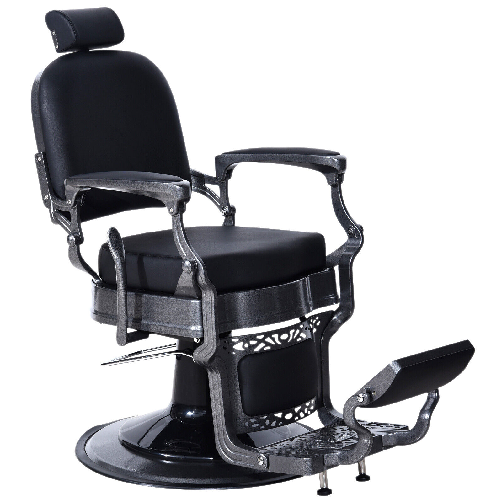 BarberPub Vintage Barber Chair All Purpose Hydraulic Salon Spa Equipment 3850