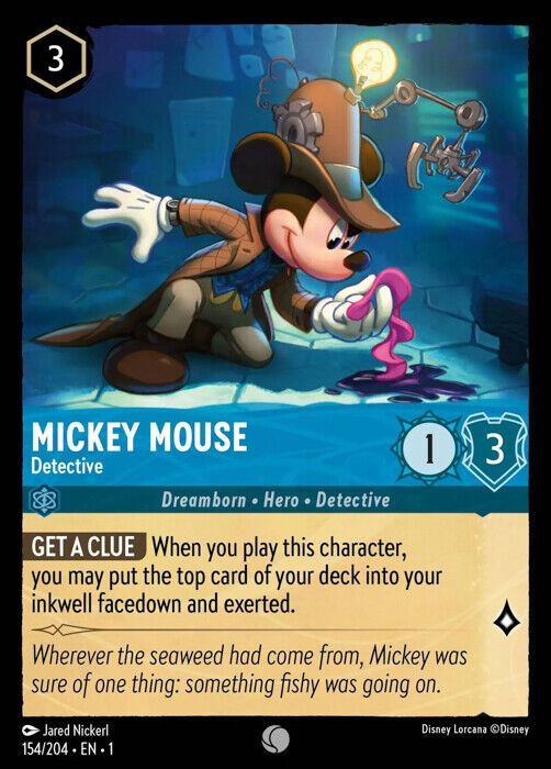 Mickey Mouse - Detective 154 Common The First Chapter