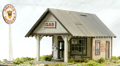Banta Modelworks HO Gas Station 2109