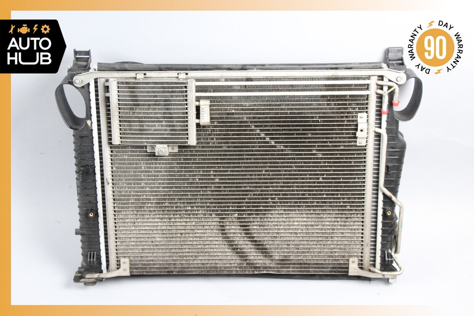 Mercedes W220 S600 CL600 Engine Cooling Radiator AC Air Condenser 62547A Nissens