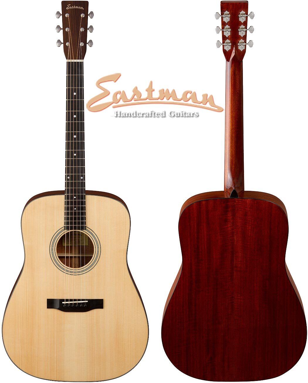 Eastman E10 Dreadnought Traditional Flattop Guitar
