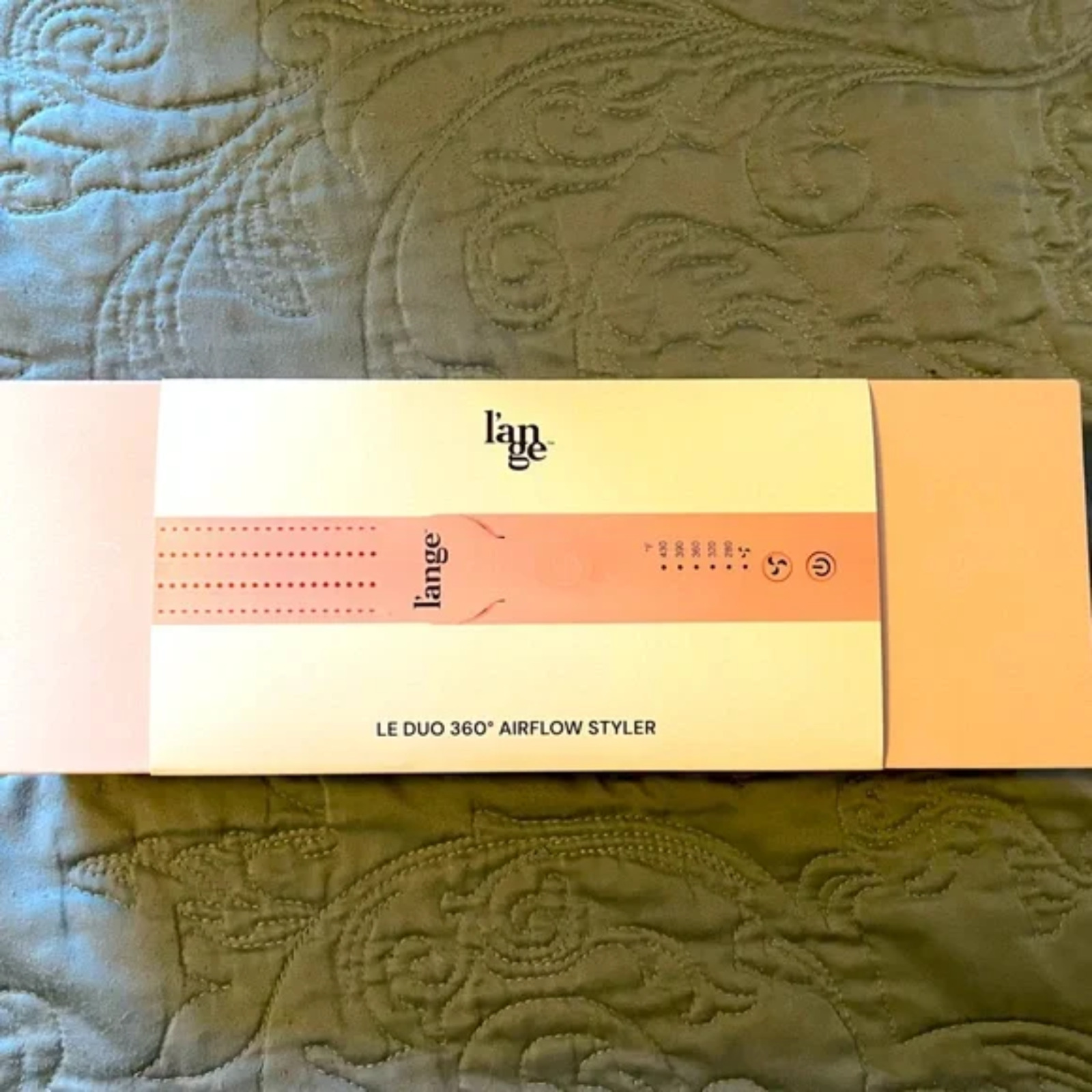 L\'ANGE HAIR Le Duo 360 Airflow Titanium Styler Pink - Brand New Free & Fast Ship
