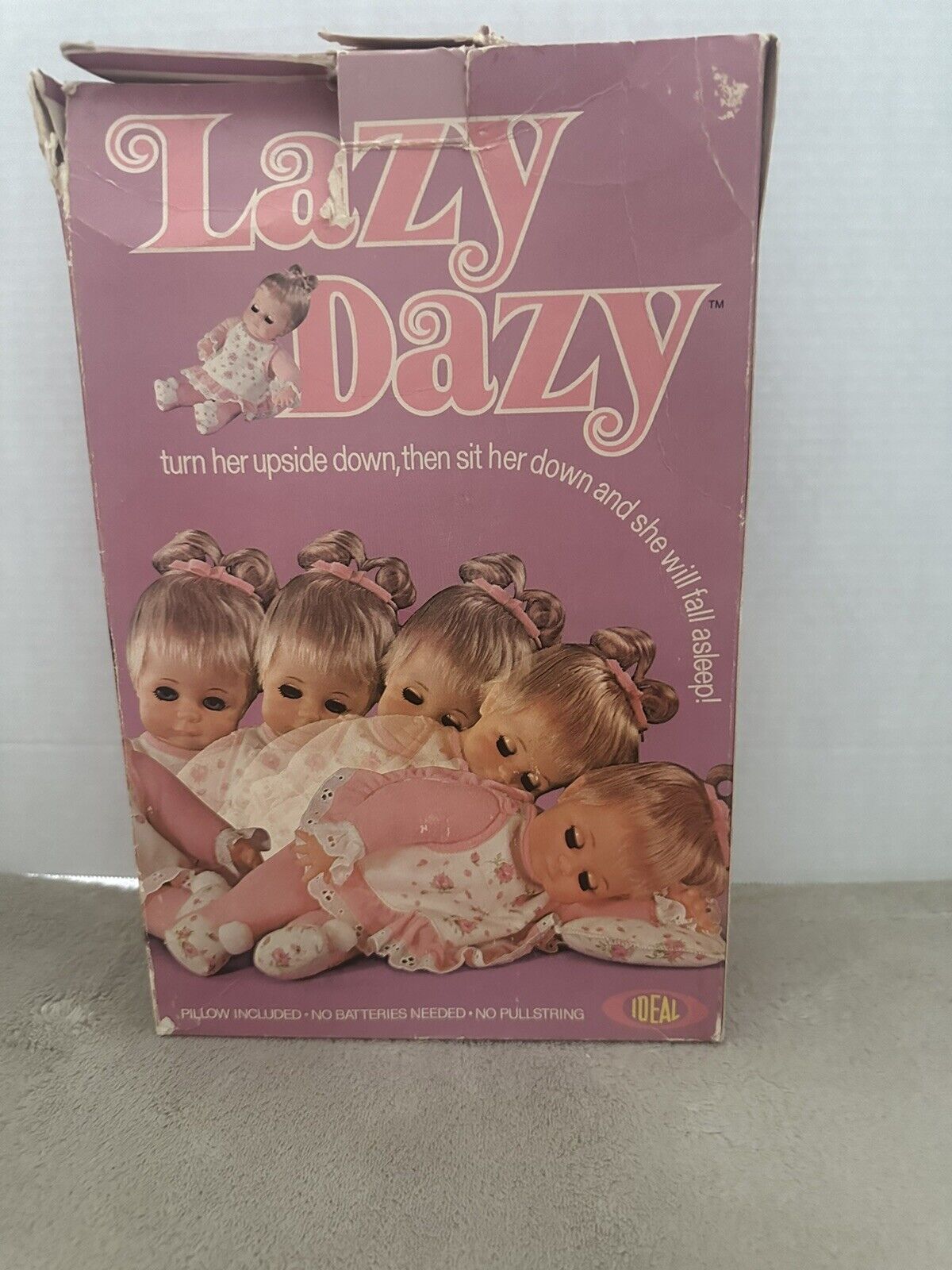 Vintage 1972 Ideal Lazy Dazy Baby Doll Works Well