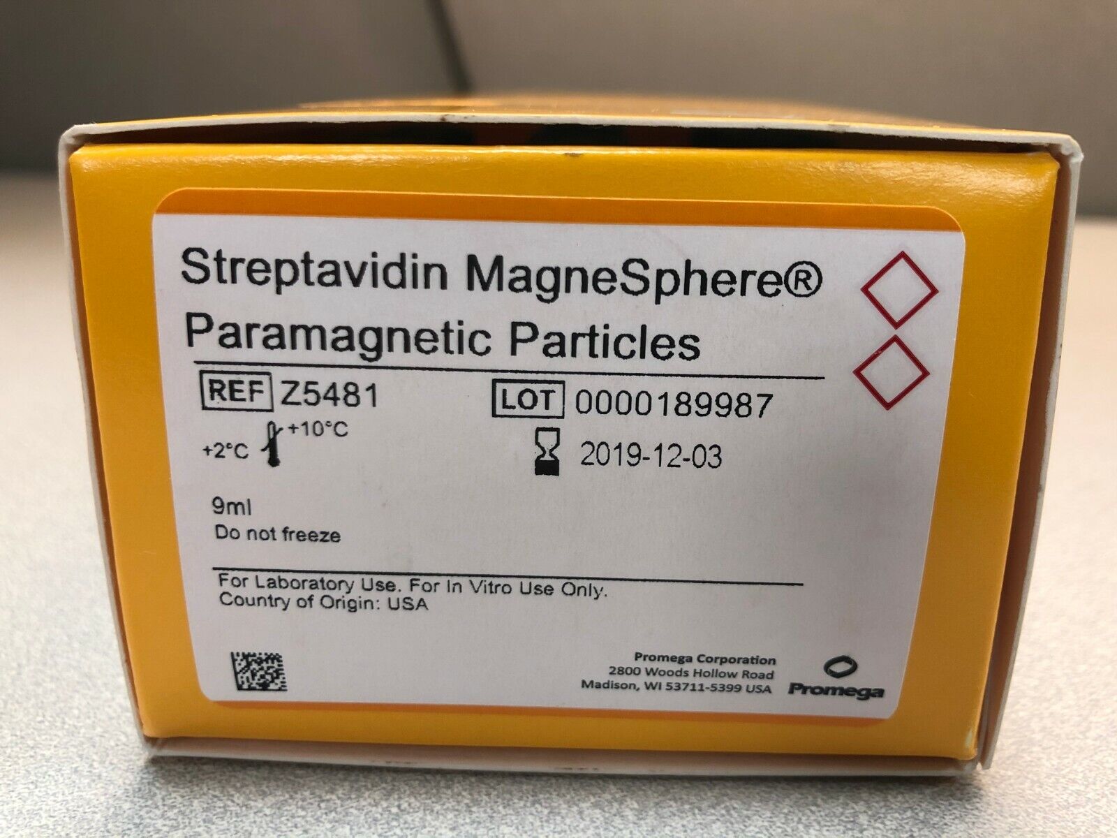 Streptavidin Paramagnetic Particles 0.6 mL Z5481