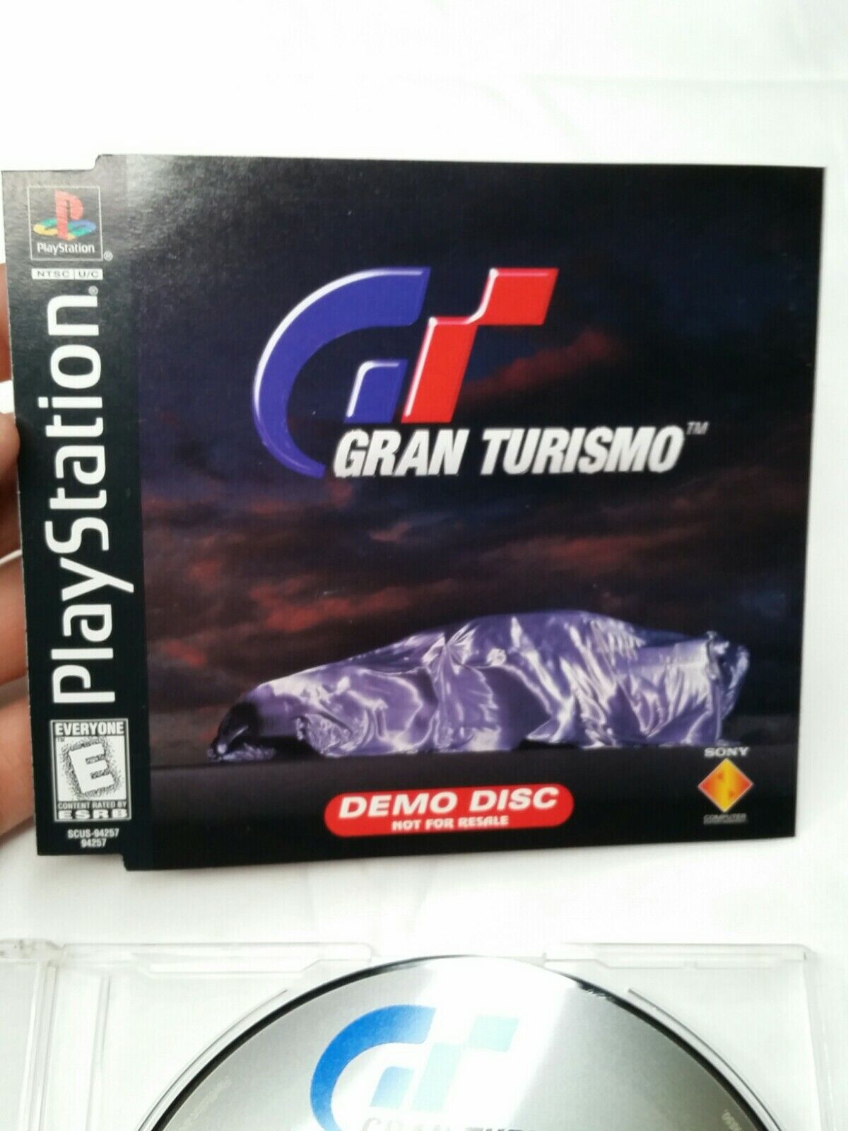 RARE Gran Turismo Sony Playstation 1 PS1 Demo Disc Not For Resale Near Mint