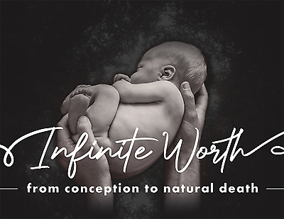 Infinite Worth Pro-Life Note Card (Pack of 50)