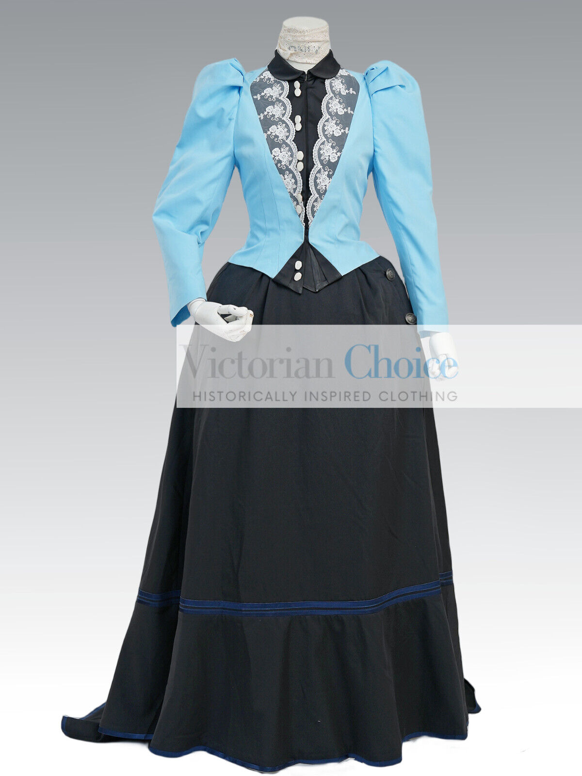 Vintage Victorian Edwardian 1890s 1900s Dress Suit Gown Reenactment Theater 801