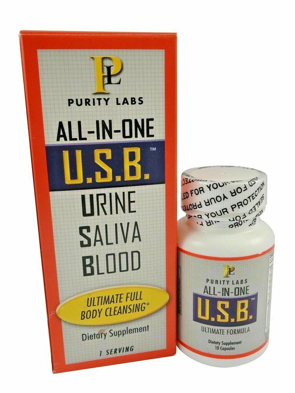 Purity Labs - U.S.B. ALL-IN-ONE Full Body Cleanse With 