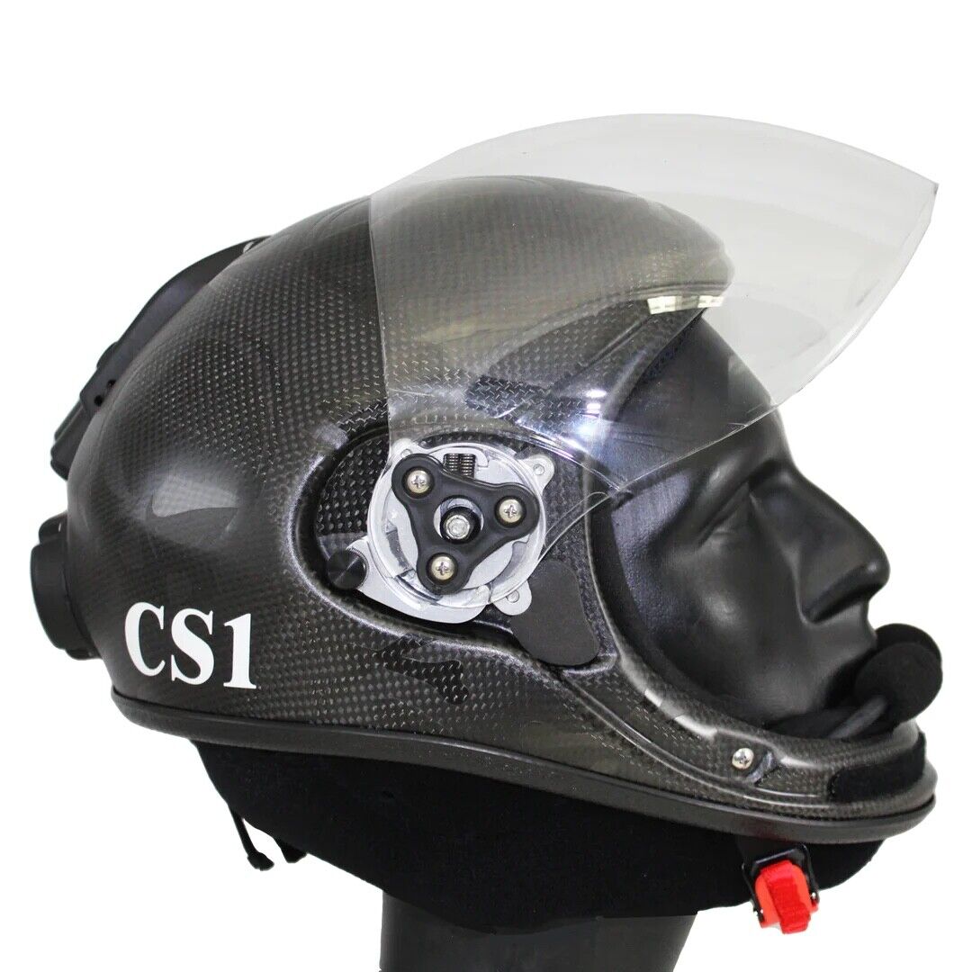 Bonehead CS1 - Communications Full Face Skydiving Helmet (Size Large)