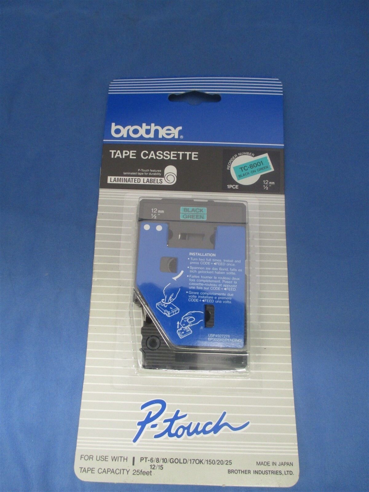 Brother P-touch Tape Cassette TC-8001