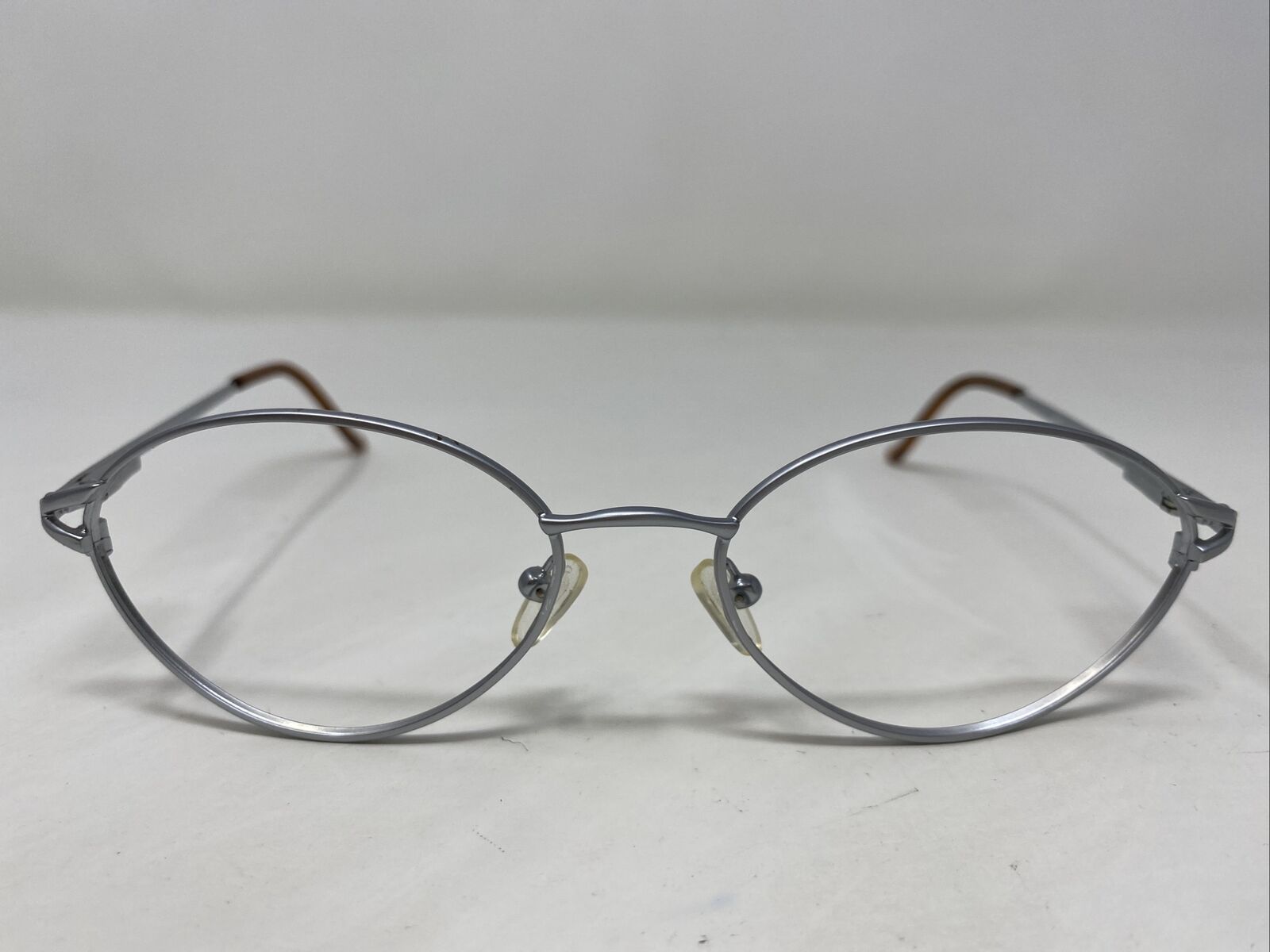 NE8831 LT. BLUE 54-17-135 Light Blue Metal Full Rim Eyeglasses Frame 0618