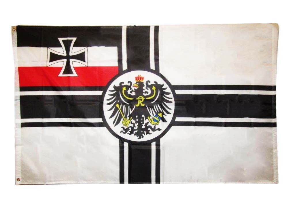 3x5 German Imperial WWI 1892 1903 Germany Rough Tex Knitted flag 3'x5' Grommets