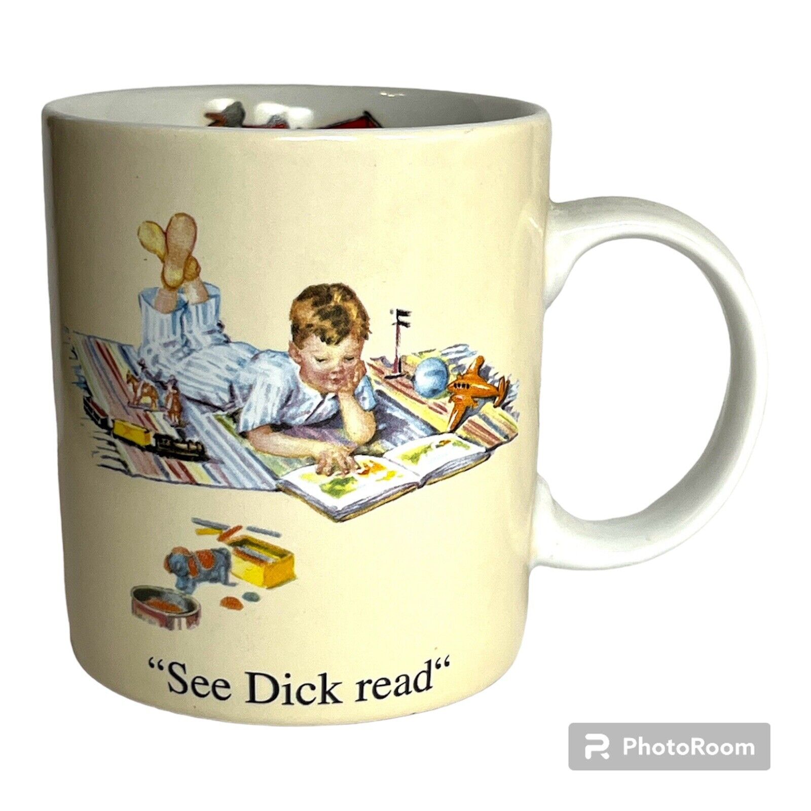 Barnes And Noble See Dick Read Mug Dick And Jane Baby Boomers