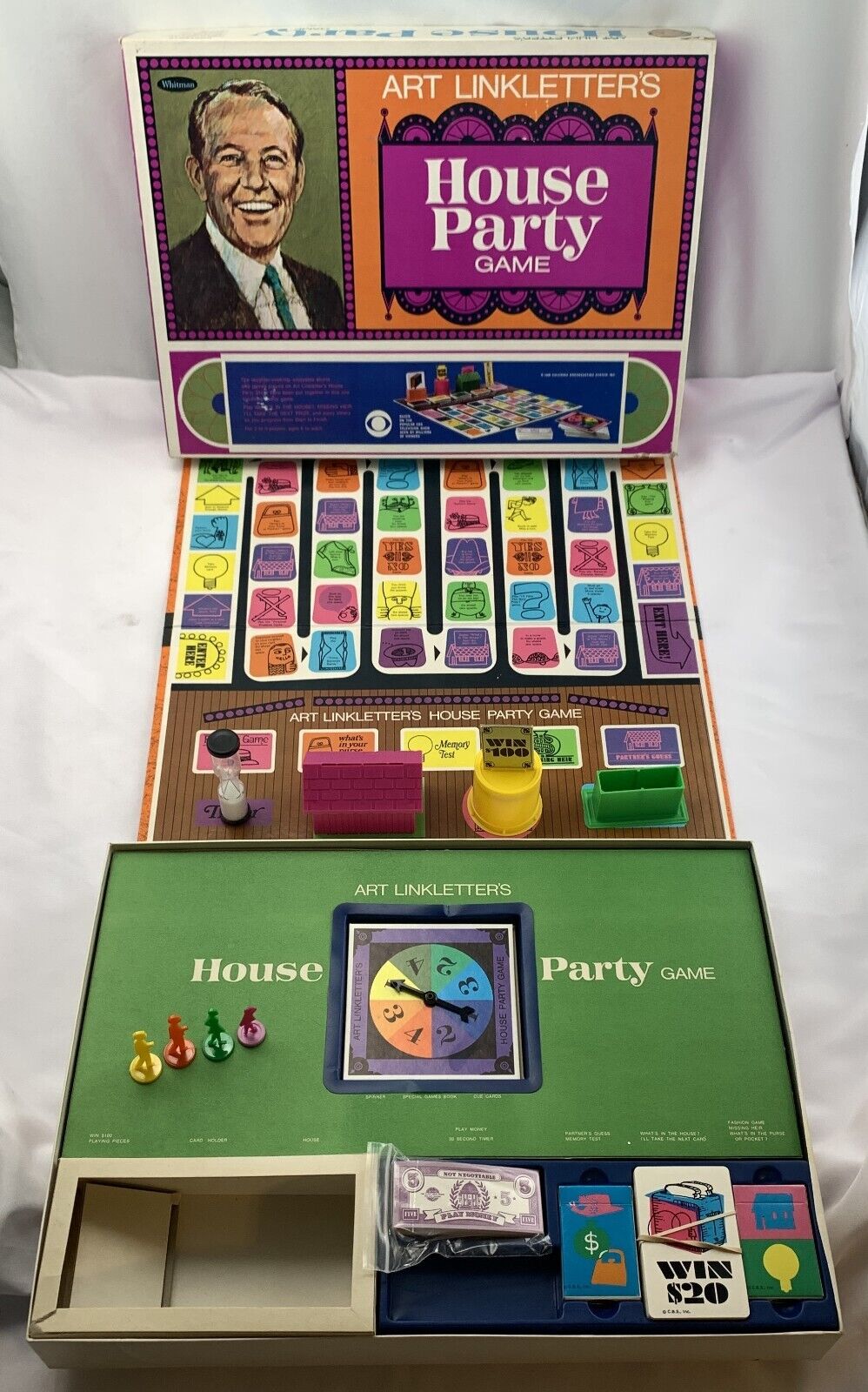 1968 Art Linkletter\'s House Party Game by Whitman Complete in Good Condition