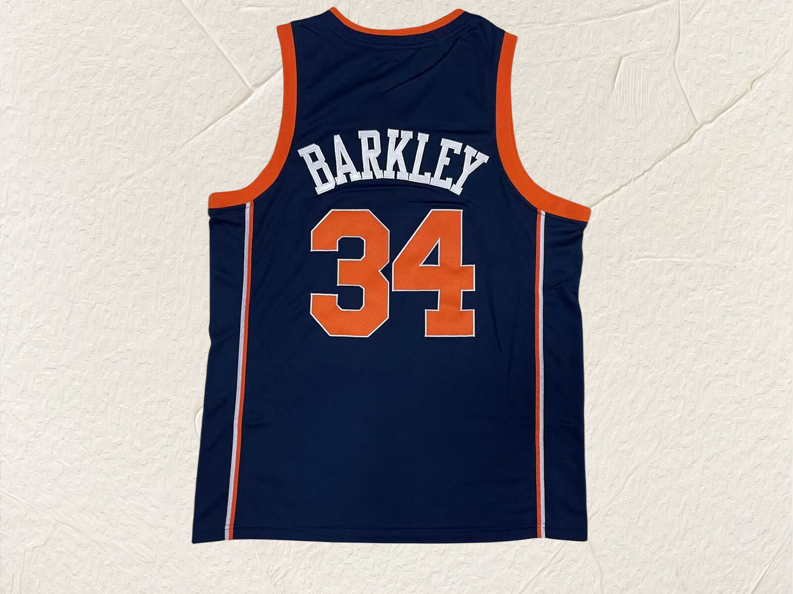 Retro Vintage Charles Barkley #34 Throwback Classic Basketball Jersey Stitched