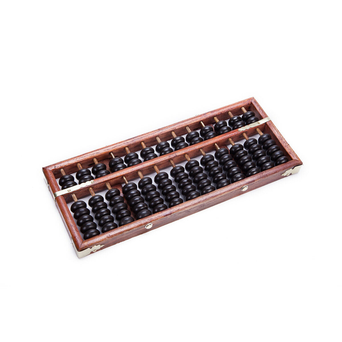 Vintage-Style 13 Digits Rods Wooden Abacus Soroban Chinese Calculator Countin...