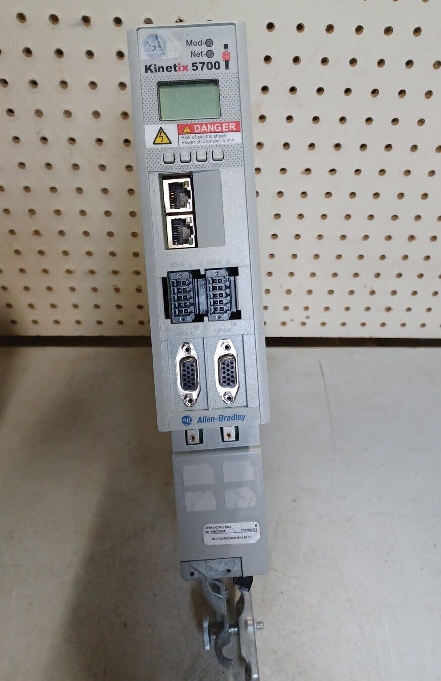 Allen-Bradley Bulletin 2198 20.0A Dual Axis Inverter Integrated Safety UNTESTED