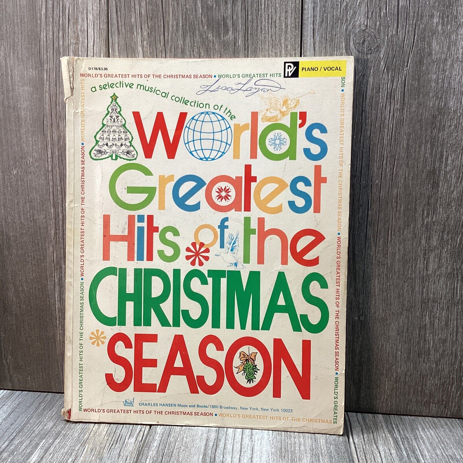 VINTAGE World\'s Greatest Hits of the Christmas Season Piano/Vocal Charles Hansen