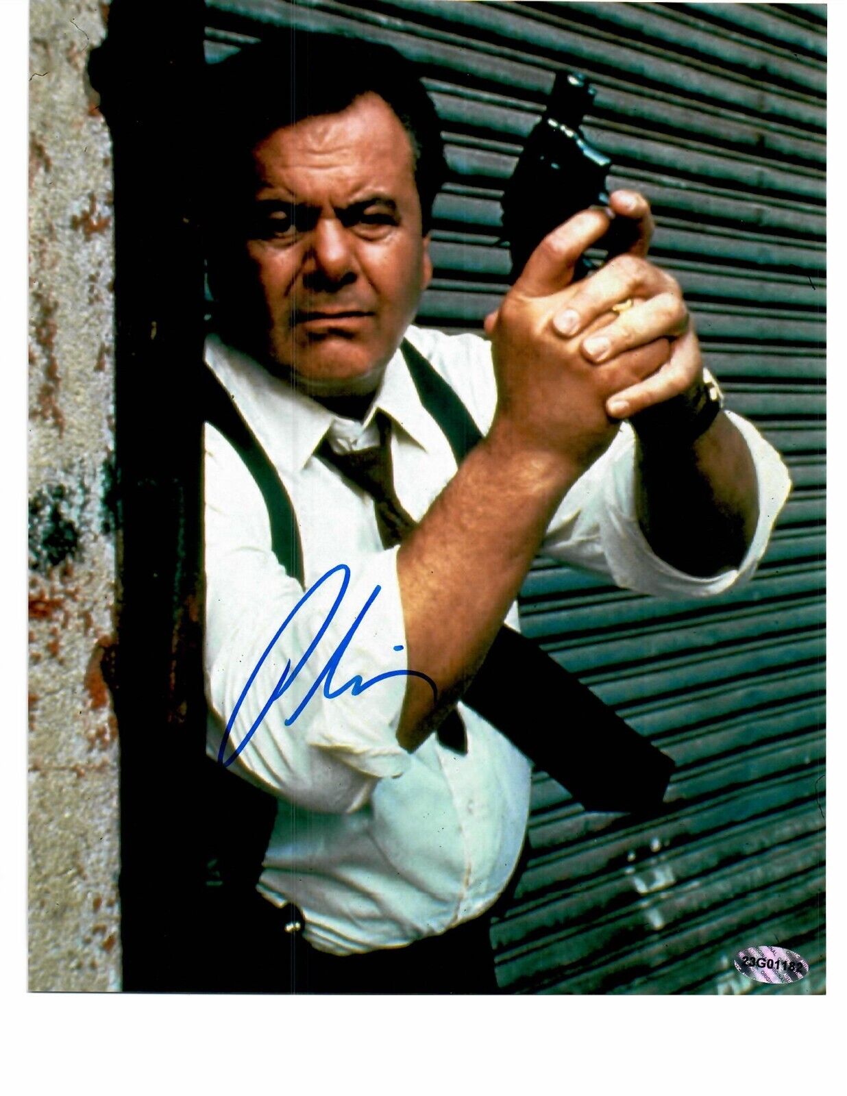 Paul Sorvino RIP Law And Order Signed 8 x 10 Photo With COA TTM Seal 23G01182