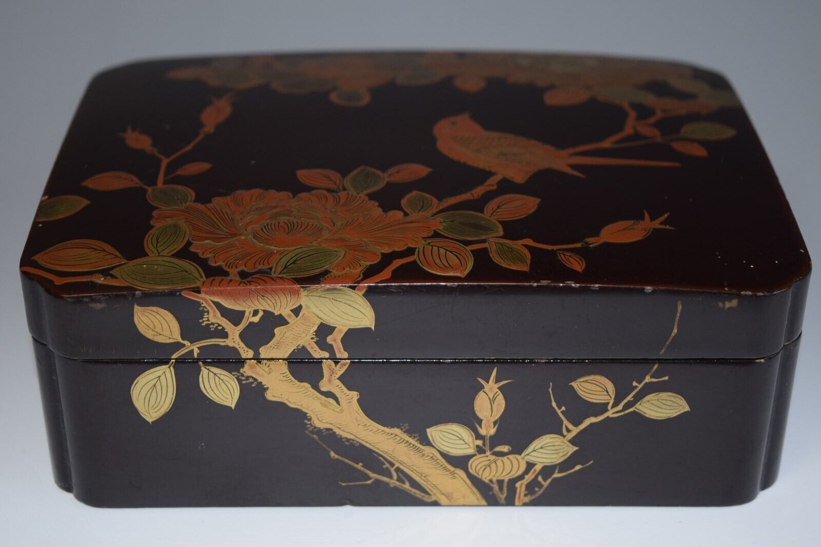 Japanese Makie Lacquer Box \