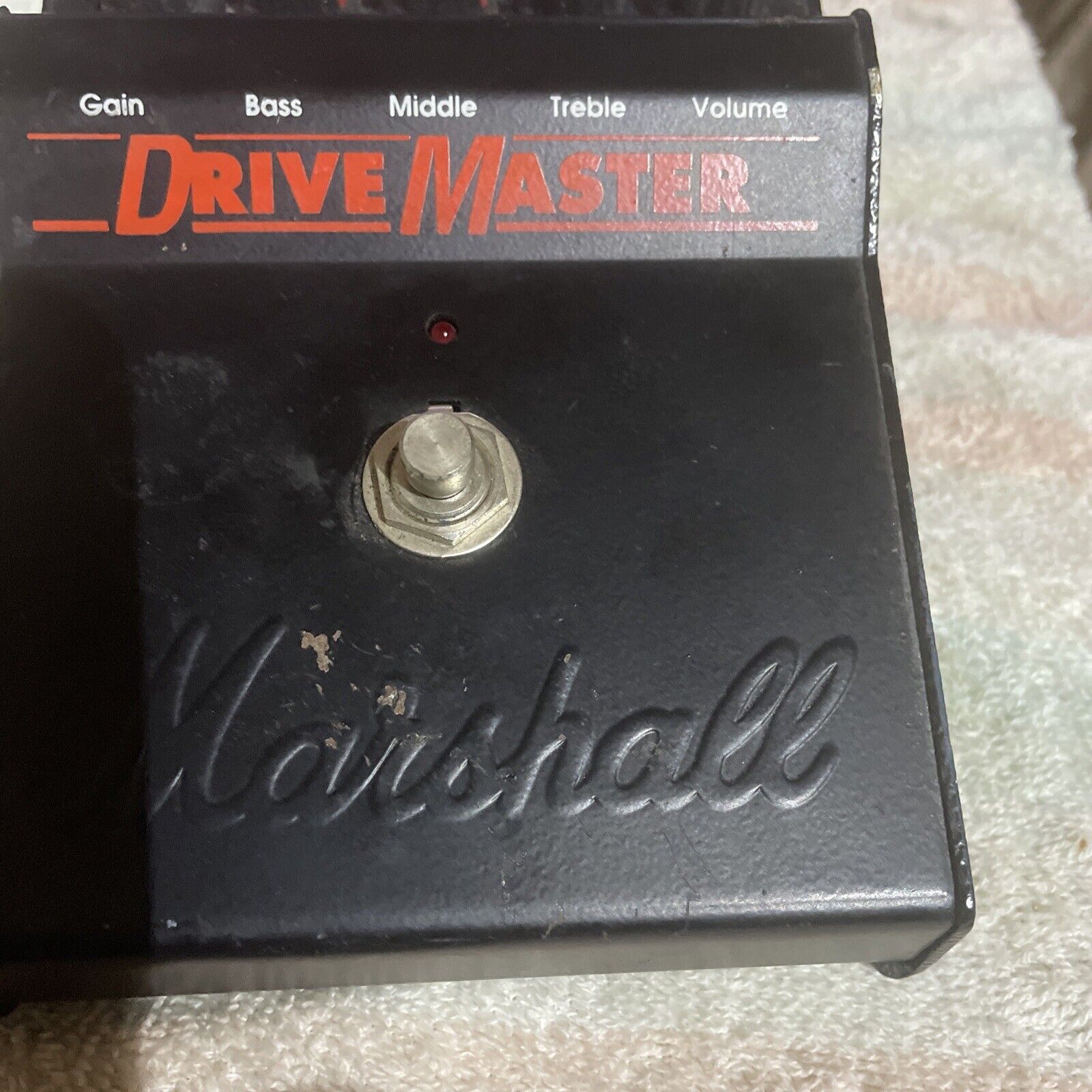 Marshall DriveMaster Overdrive/Distortion Pedal (Open Box) Not Tested