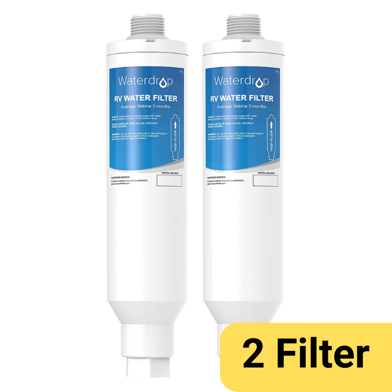 Waterdrop RV Water Filter, RV Inline Hose Water Filter,  Camper Water Filter